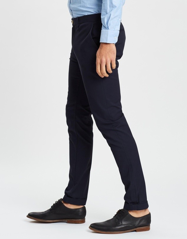 Skinny Stretch Chino Navy | Menco